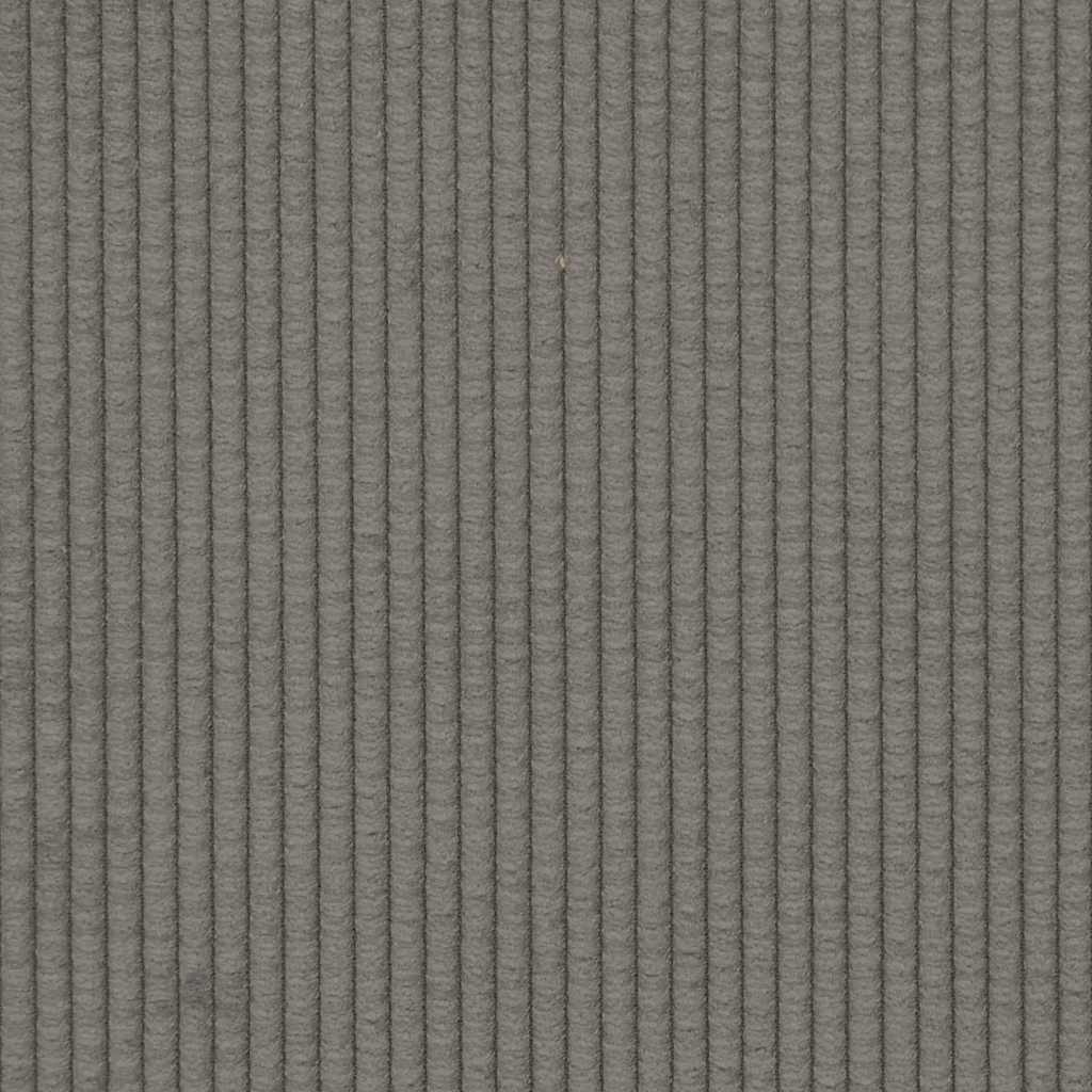 Modulaire Bank Met Kussens Corduroy Stof Lichtgrijs