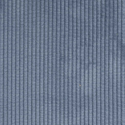 Modulaire Bank Met Kussens Corduroy Stof Blauw