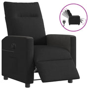 Recliner electric fabric black