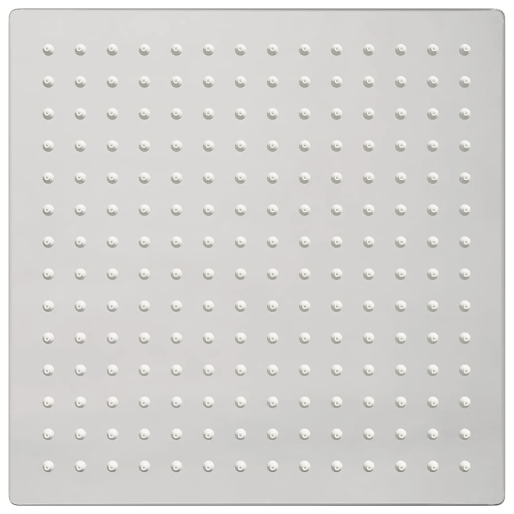 Regendouchekop 25x25 cm vierkant roestvrij staal 304