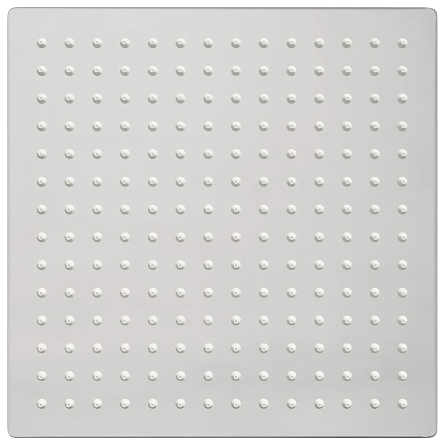 Regendouchekop 25x25 cm vierkant roestvrij staal 304