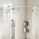 Rain shower head 304 40x40 cm square stainless steel
