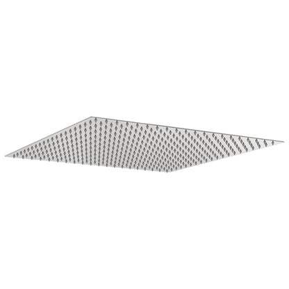 Regendouchekop vierkant 50x50 cm roestvrij staal 304