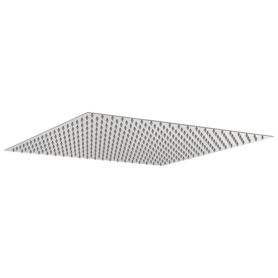Regendouchekop vierkant 50x50 cm roestvrij staal 304