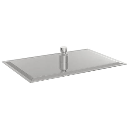 Regendouchekop rechthoekig 30x20 cm roestvrij staal 304