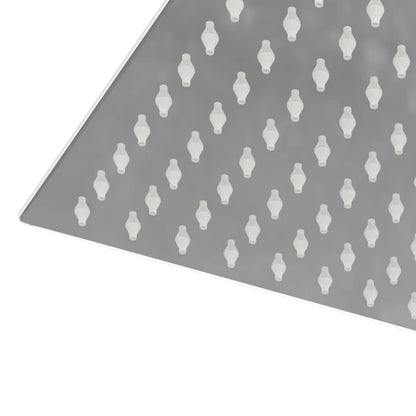 Regendouchekop rechthoekig 30x20 cm roestvrij staal 304