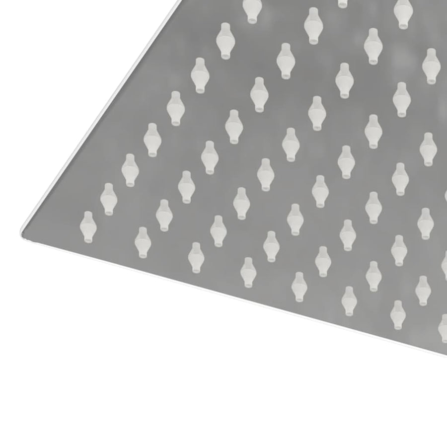 Regendouchekop rechthoekig 30x20 cm roestvrij staal 304