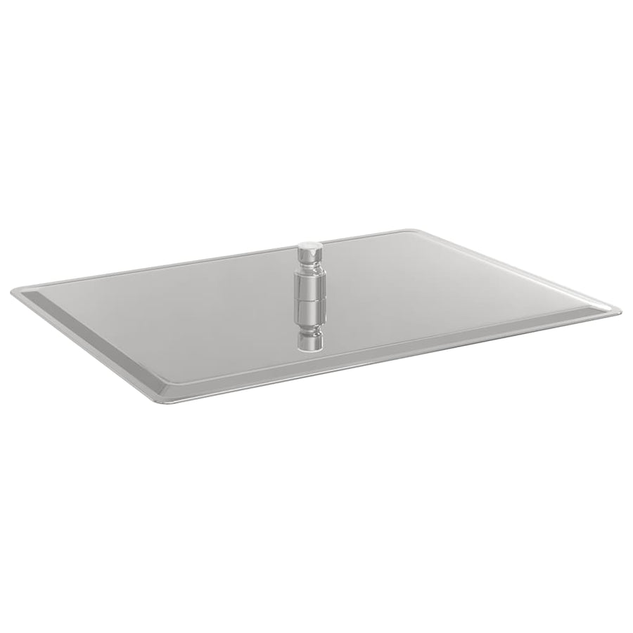 Regendouchekop rechthoekig 40x30 cm roestvrij staal 304