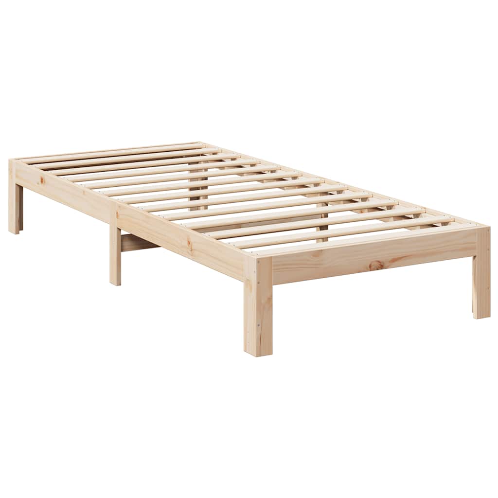 Bedframe Family Zonder Matras Massief Grenenhout 240 x 200 cm Naturel