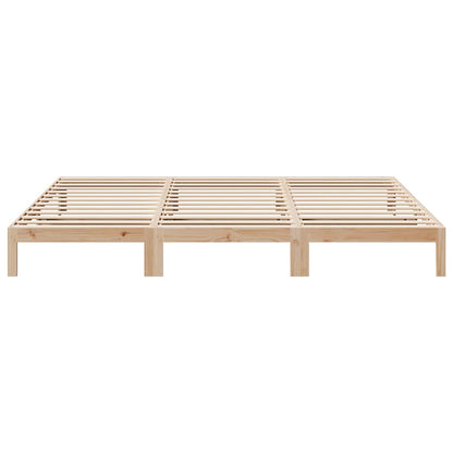 Bedframe Family Zonder Matras Massief Grenenhout 240 x 200 cm Naturel