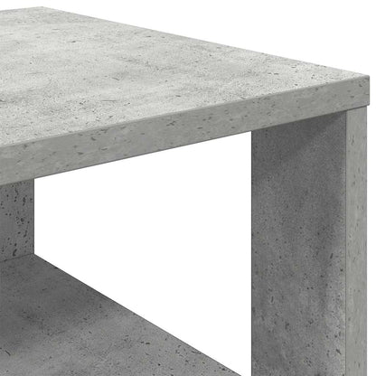Schoenenrek 61x32x70 cm bewerkt hout betongrijs