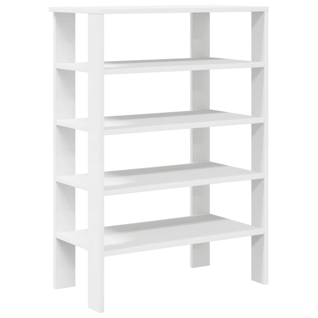 Schoenenrek 61x32x87,5 cm bewerkt hout wit