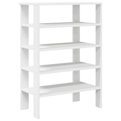 Schoenenrek 61x32x87,5 cm bewerkt hout wit