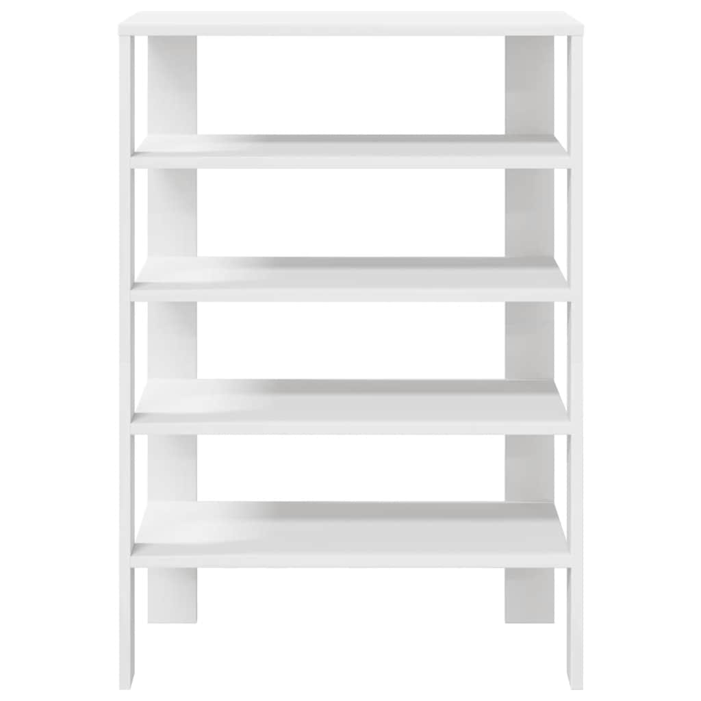 Schoenenrek 61x32x87,5 cm bewerkt hout wit
