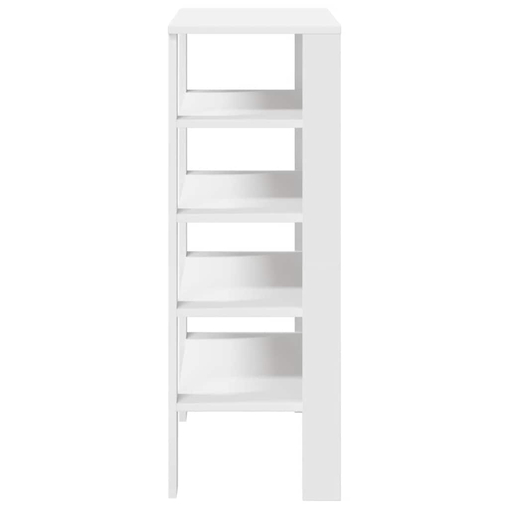 Schoenenrek 61x32x87,5 cm bewerkt hout wit