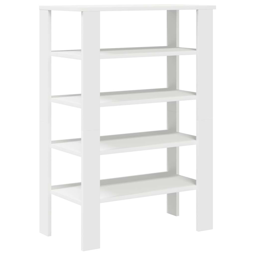 Schoenenrek 61x32x87,5 cm bewerkt hout wit