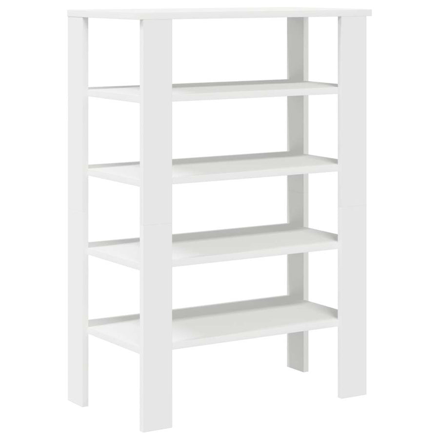 Schoenenrek 61x32x87,5 cm bewerkt hout wit
