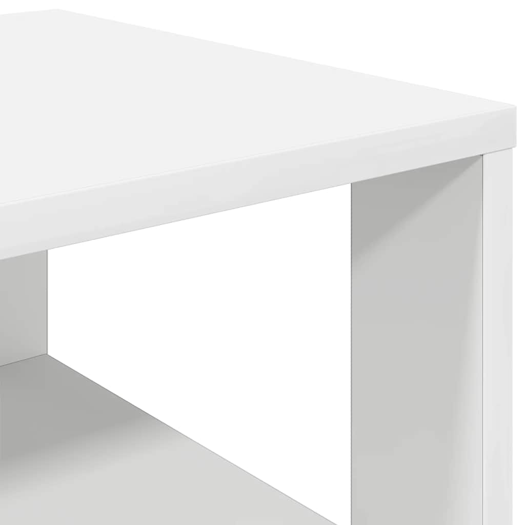 Schoenenrek 61x32x87,5 cm bewerkt hout wit