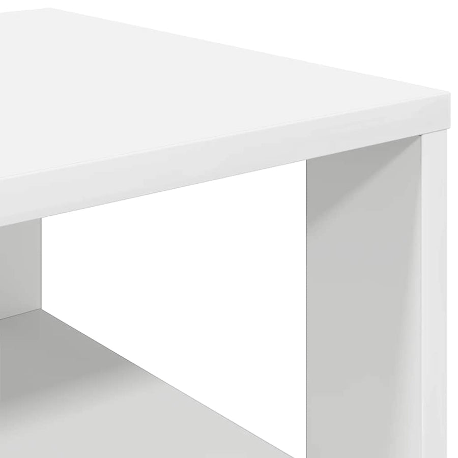 Schoenenrek 61x32x87,5 cm bewerkt hout wit