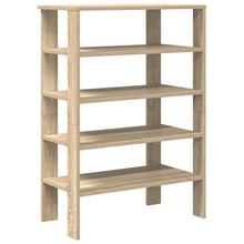 Schoenenrek 61x32x87,5 cm bewerkt hout sonoma eikenkleurig
