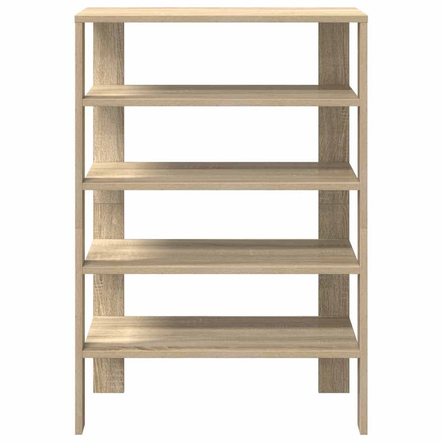 Schoenenrek 61x32x87,5 cm bewerkt hout sonoma eikenkleurig