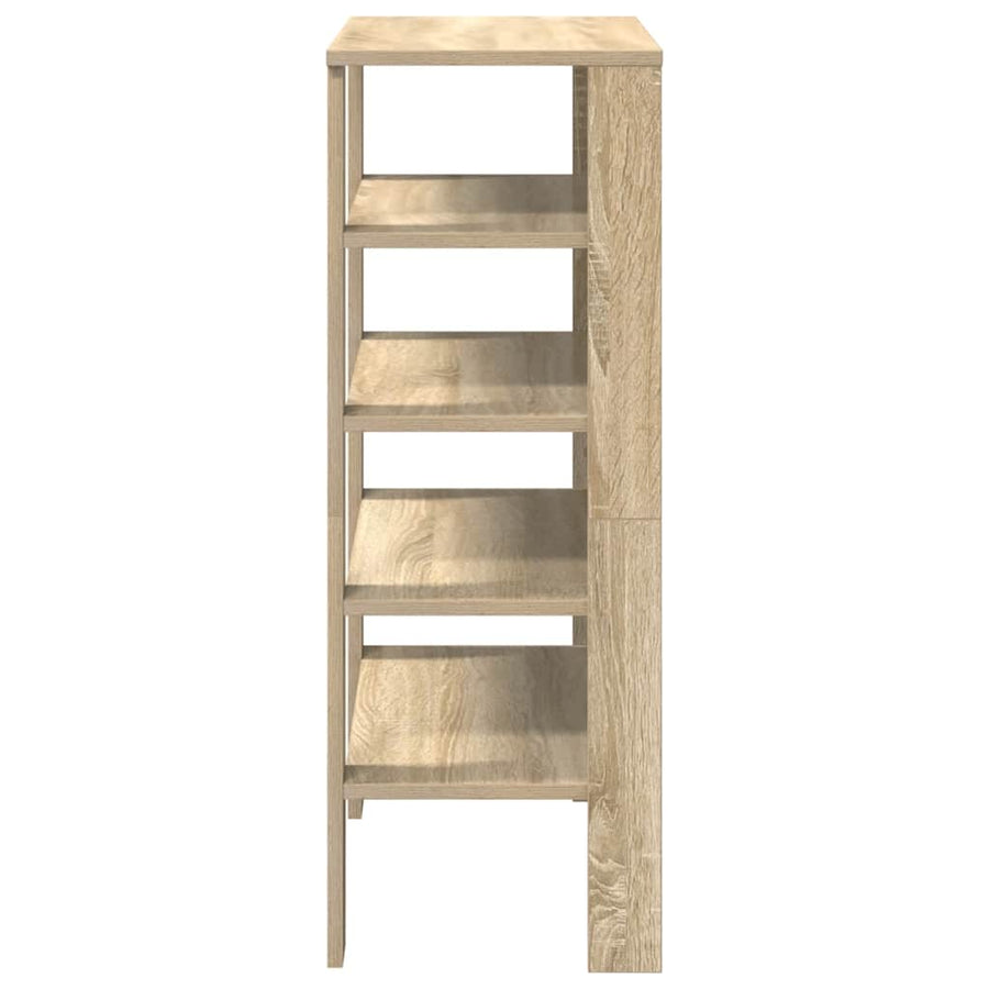 Schoenenrek 61x32x87,5 cm bewerkt hout sonoma eikenkleurig