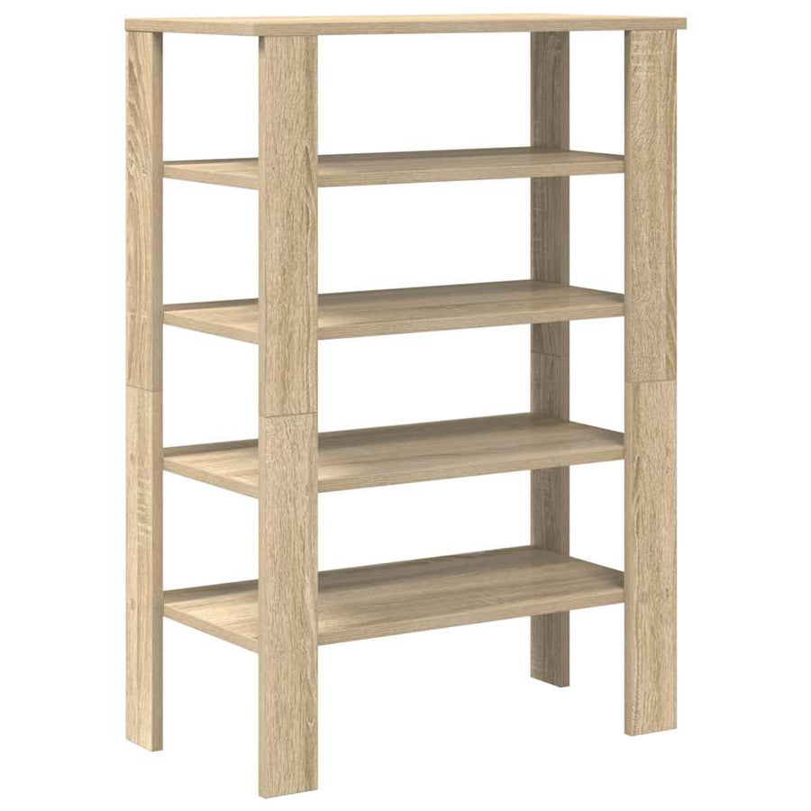 Schoenenrek 61x32x87,5 cm bewerkt hout sonoma eikenkleurig