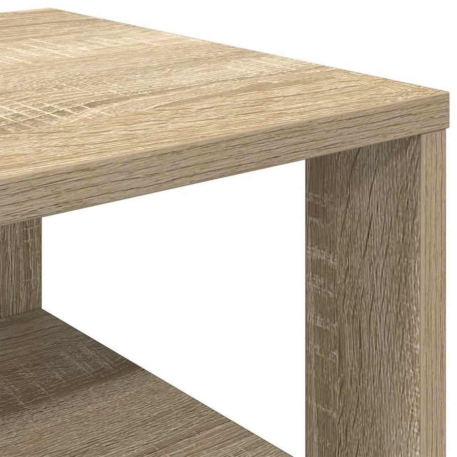 Schoenenrek 61x32x87,5 cm bewerkt hout sonoma eikenkleurig