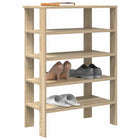 Schoenenrek 61x32x87,5 cm bewerkt hout sonoma eiken