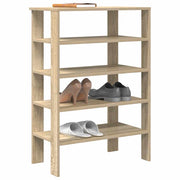 Schoenenrek 61x32x87,5 cm bewerkt hout sonoma eiken