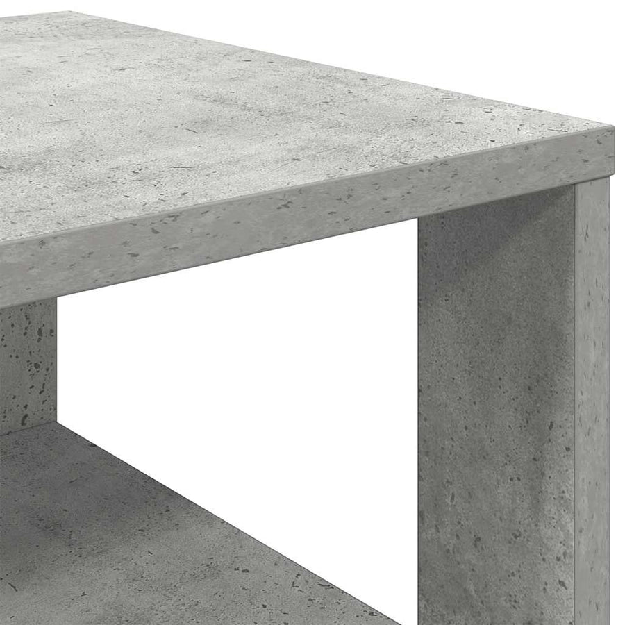 Schoenenrek 61x32x87,5 cm bewerkt hout betongrijs