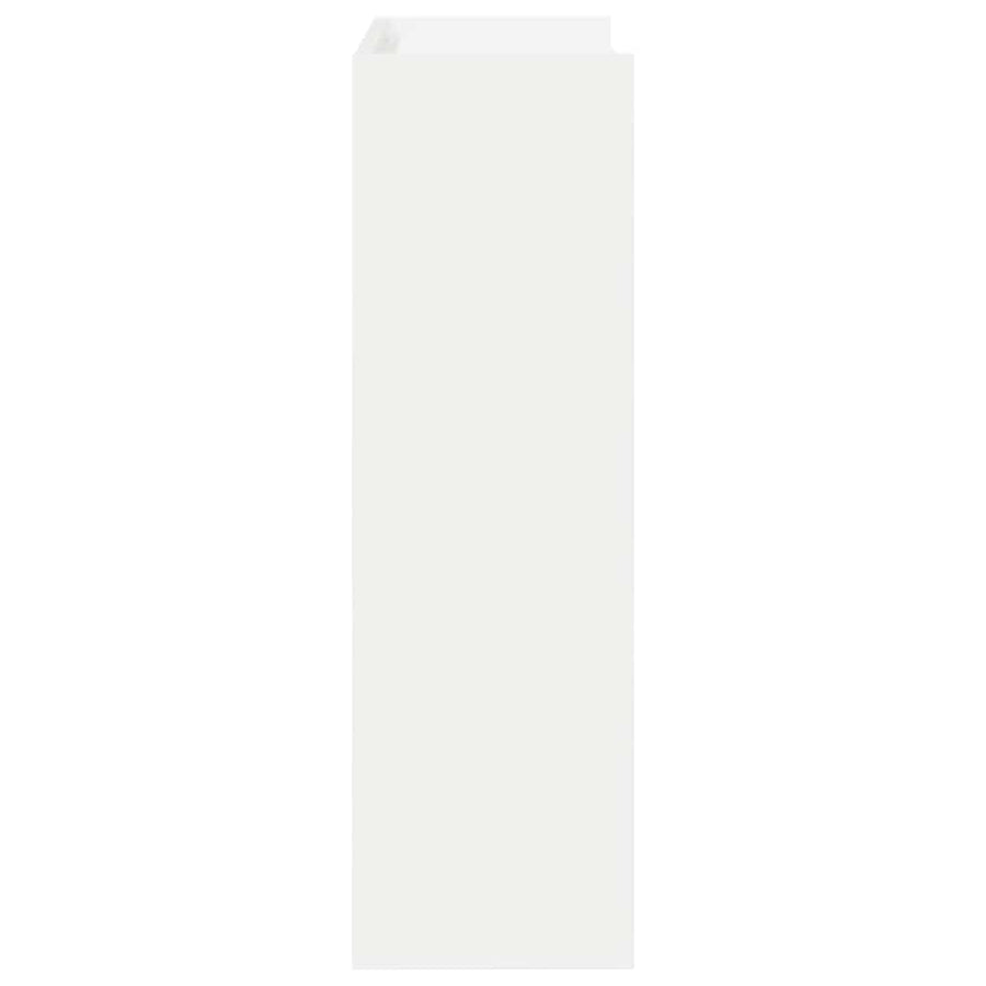 Schoenenrek 80x25x61,5 cm bewerkt hout wit