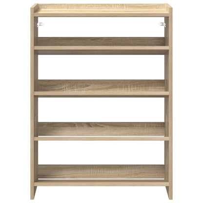 Schoenenrek 80x25x61,5 cm bewerkt hout sonoma eikenkleurig