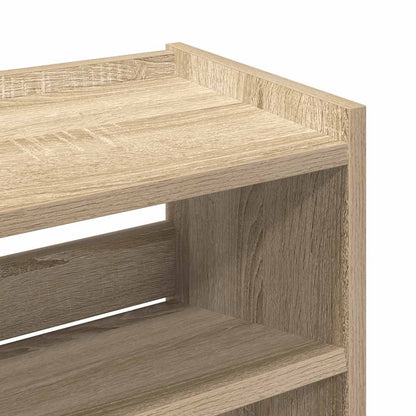 Schoenenrek 80x25x61,5 cm bewerkt hout sonoma eikenkleurig