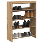 Schoenenrek 80x25x61,5 cm bewerkt hout eikenkleur