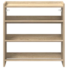 Schoenenrek 60x25x62 cm bewerkt hout sonoma eikenkleurig