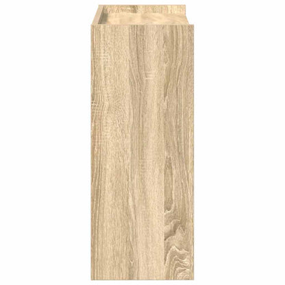 Schoenenrek 60x25x62 cm bewerkt hout sonoma eikenkleurig