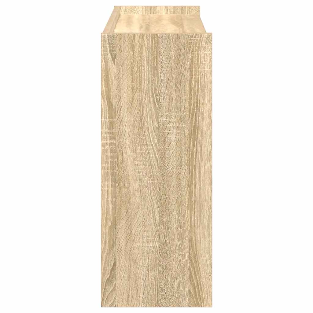 Schoenenrek 80x25x61,5 cm bewerkt hout sonoma eikenkleurig