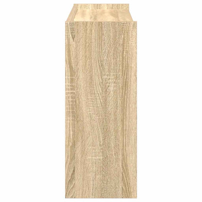 Schoenenrek 80x25x61,5 cm bewerkt hout sonoma eikenkleurig
