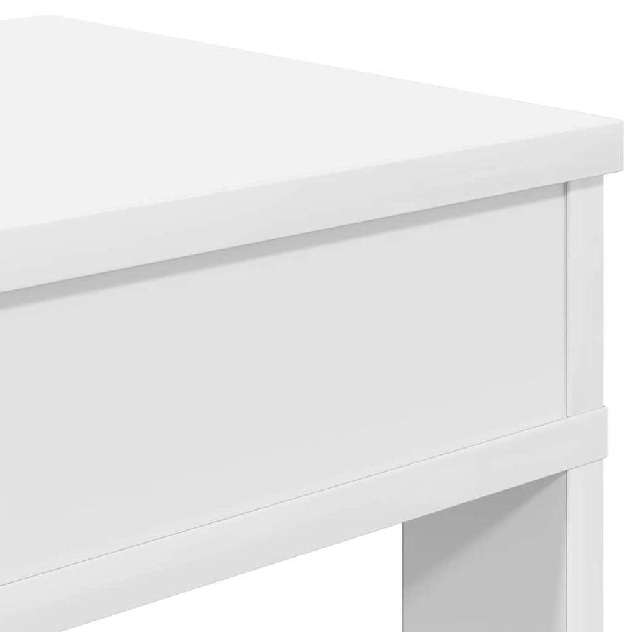 Schoenenrek 60x30x98 cm bewerkt hout wit