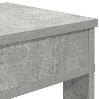 Schoenenrek 80x30x98 cm bewerkt hout betongrijs