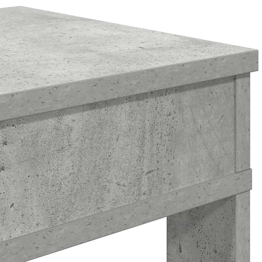 Schoenenrek 80x30x98 cm bewerkt hout betongrijs