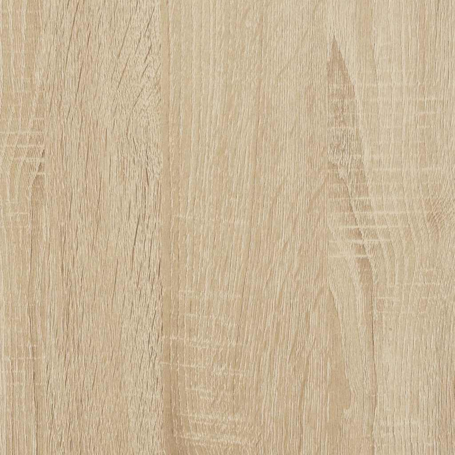 Wandschap Met Lades Bewerkt Hout Kleur 100 x 36 x 19 cm Sonoma eiken