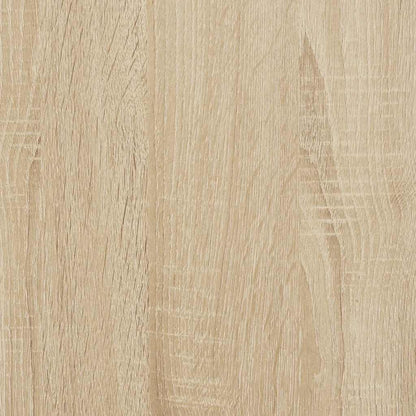 Wandschappen 2 st 75x16,5x16,5cm bewerkt hout sonoma eikenkleur