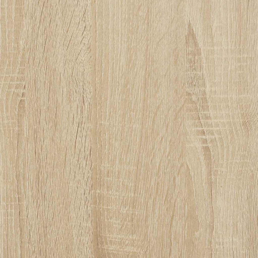 Wandschappen 2 st 75x16,5x16,5cm bewerkt hout sonoma eikenkleur