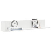 Wandschappen 2 st 100x16,5x16,5 cm wit bewerkt hout