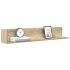 Wandschappen 2 st 100x16,5x16,5 cm bewerkt hout