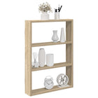 Wall shelf 43x9x60 cm engineered wood Sonoma oak finish