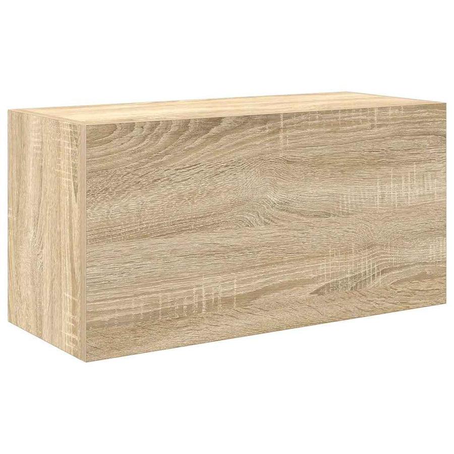 Badkamerwandkast 60x25x30 cm bewerkt hout sonoma eikenkleurig