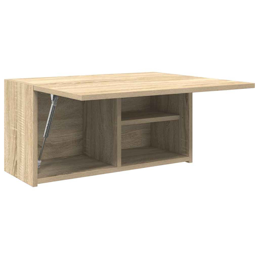 Badkamerwandkast 60x25x30 cm bewerkt hout sonoma eikenkleurig